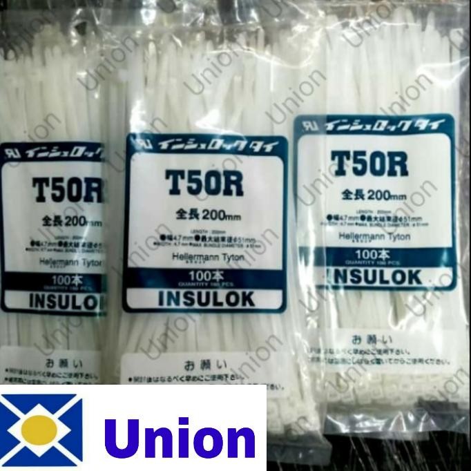 

kabel ties INSULOK T50R 200mm putih