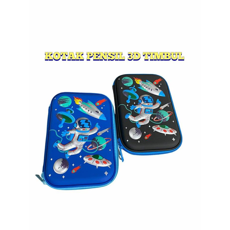 

BEST SELLER Kotak Pensil 3D Timbul Astronot FLY Tempat Pensil laki laki karakter