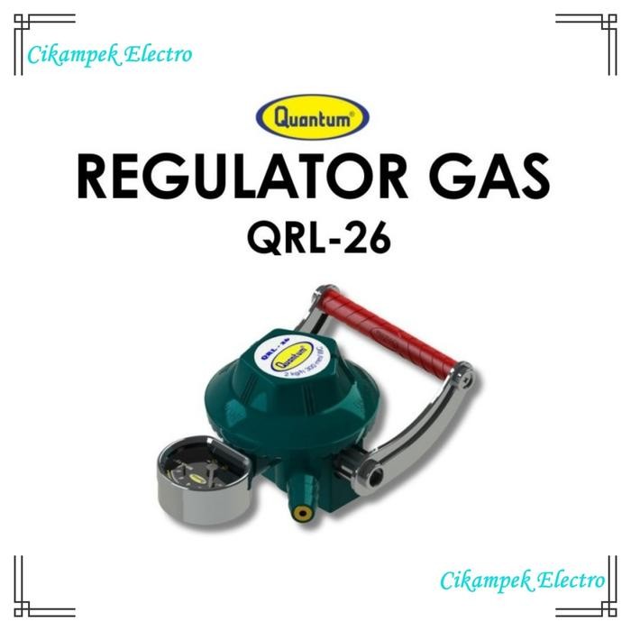 Regulator Gas Double Lock Quantum QRL26 / QRL 26