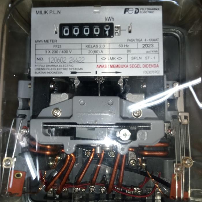 Termurah Kwh Meter Fuji Dharma 3Phase 20(60)