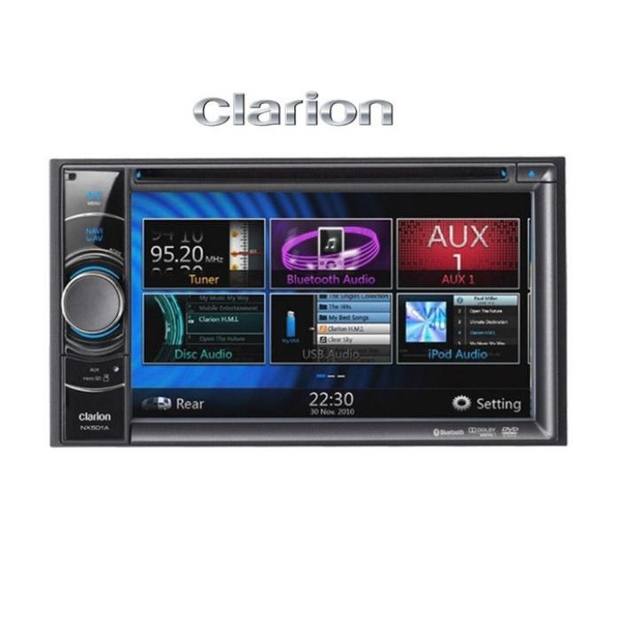 Terbaru Clarion Nx404A Headunit Double Din Termurah