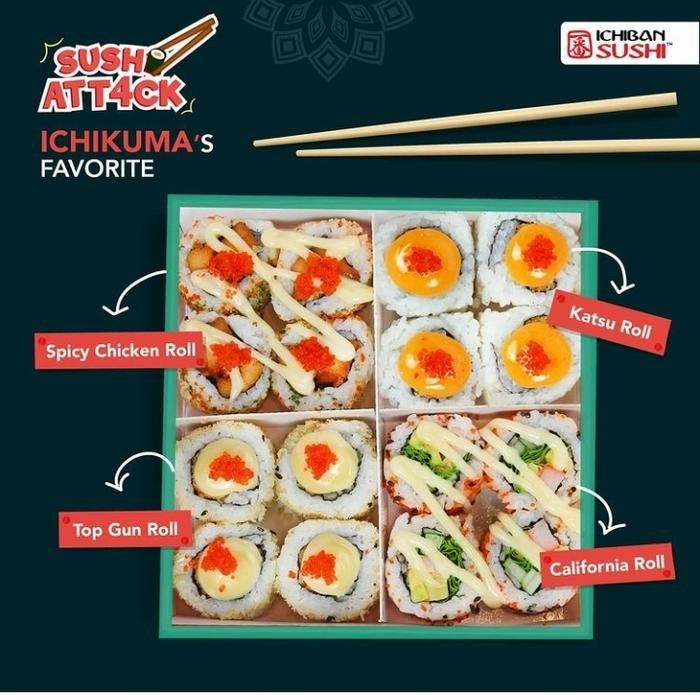 

Paket Sushi Gift Box - Ichiban Sushi Medan / ICHIKUMA Set