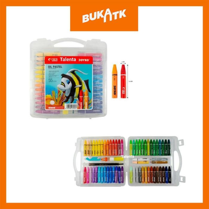 

Crayon joyko 55 warna oil pastel
