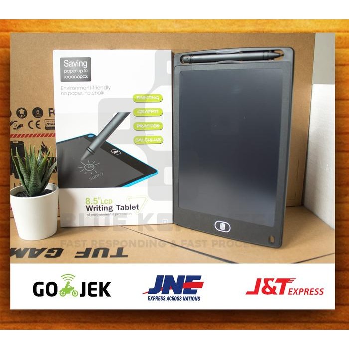 

LCD Writing tablet 8.5 / Papan Tulis Anak dan Dewasa
