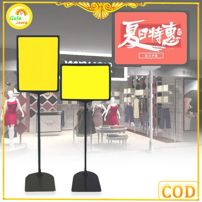 

A4 Standing Frame Telescopic - Stand Frame Portable / Frame Display Pr