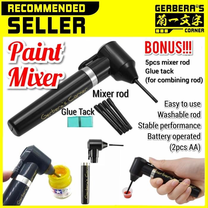 

Electric Paint Mixer Mixer Rod Paint Mixing Paint Stirrer Pengaduk Cat
