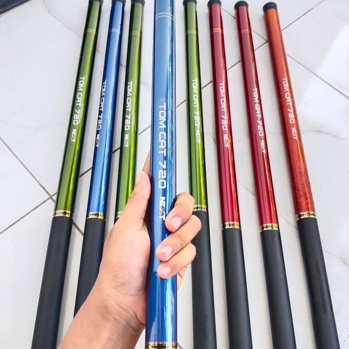 Joran Tegek 6 Meter Kuat Joran Tegek Pancing Murah, Tongkat Bendera Terbatas