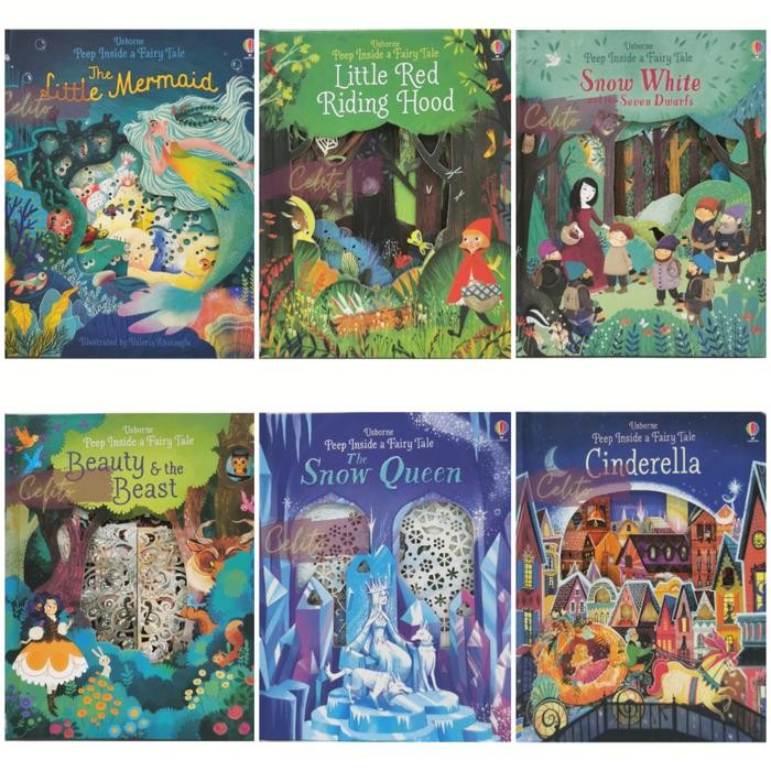 

USBORNE PEEP INSIDE FAIRYTALE Lift the Flap FAIRY TALE -