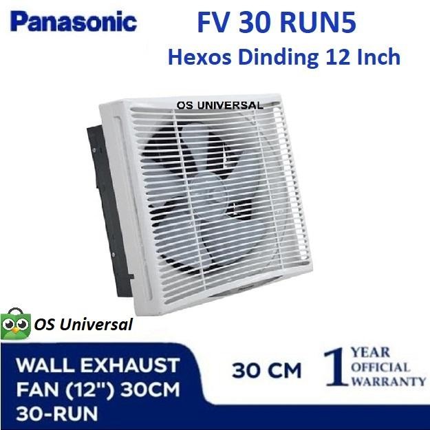 PANASONIC FV30RUN 12" EXHAUST FAN KIPAS DINDING HEXOS 12INCH