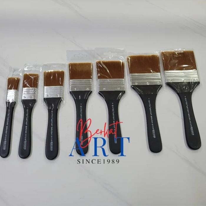 

VTEC Kuas Lukis Artist Brush Bulu Sintetis 813S Pendek
