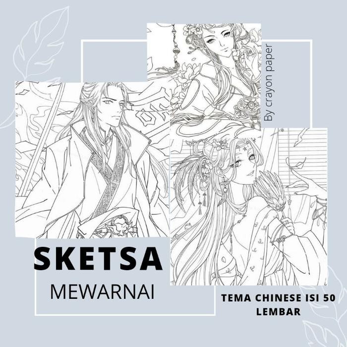 

Sketsa Mewarnai Chinese Girls - Isi 50 Lembar Kertas A4 80 Gsm - Manfaat Untuk Meningkatkan Mood -