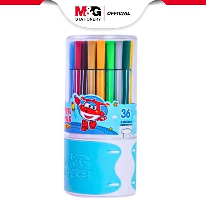 

M&G Superwings Watercolor pen 24 colors colorful pensil warna