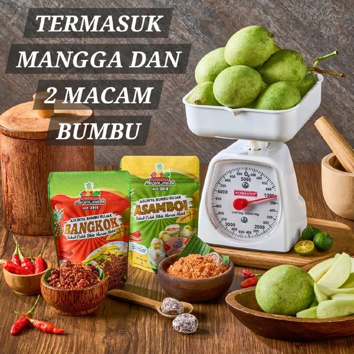 

Glx Paket Buah Mangga Muda + Bumbu Bangkok & Asamboi