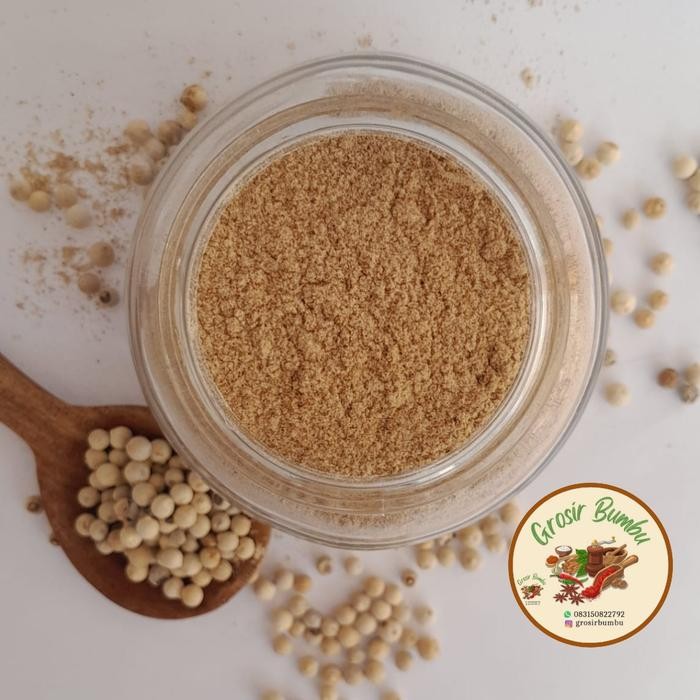 

FyZ READY Pure White Pepper Powder 1kg / Lada Putih Bubuk / Merica Bubuk