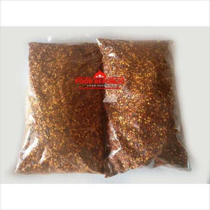 

FyZ Cabe Kasar Kering / Chilli Flake 500 GR Murni Halal Import Berkualitas