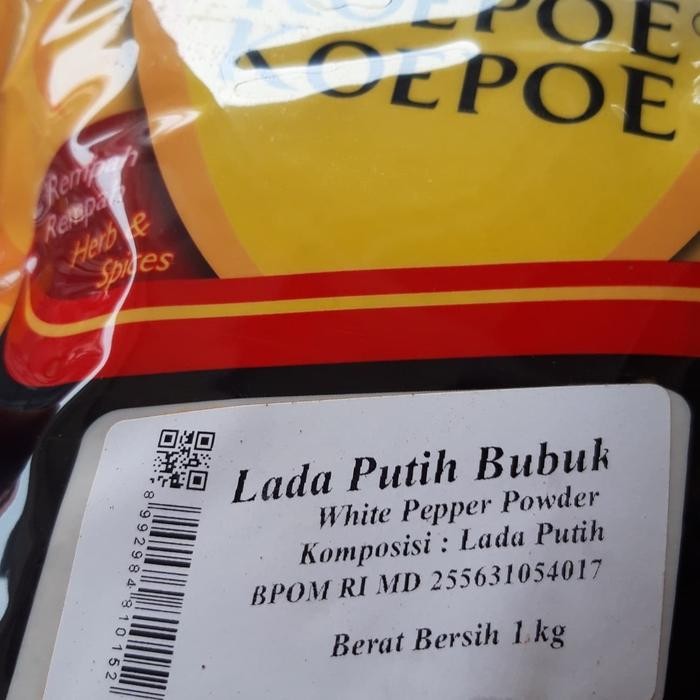 

FyZ Lada Putih Koepoe Koepoe 1Kg Bubuk Rempah Spices Masakan