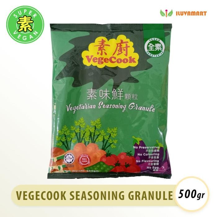 

Glx Vegecook Vegetarian Seasoning Granule 500gr / Kaldu / Penyedap Vege