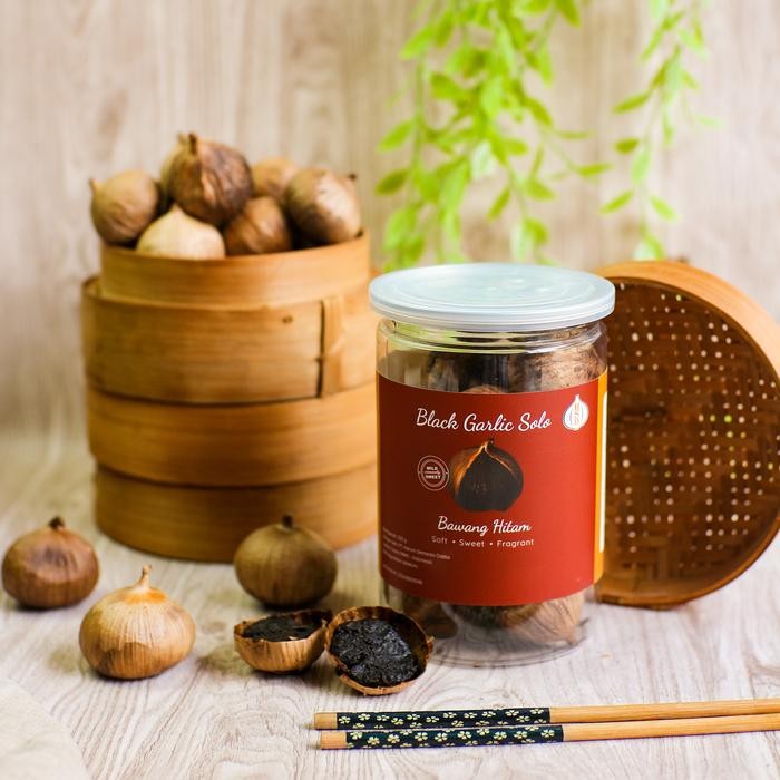 

Glx BLACK GARLIC TUNGGAL BLACK GARLIC LANANG HSD 220 GRAM PREMIUM JUMBO, BUMBU MASAK