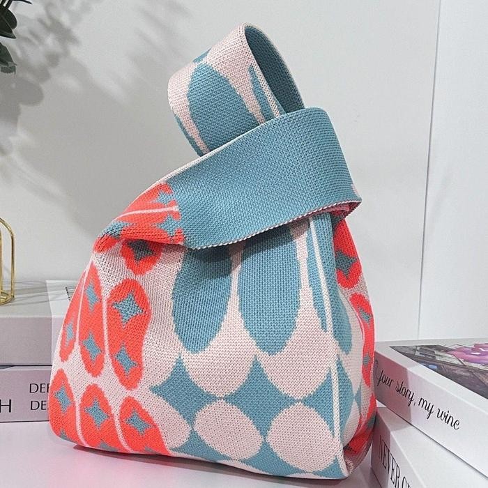 NEW Buffalow Bag Bangkok Knit Tote Bag Rajut Tas Buffalow Premium Tebal *