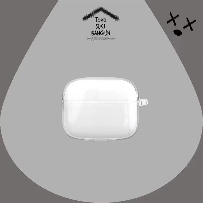 Case Baseus Bowie M2 Silicone CLEAR Transparent TWS Casing Cover Pouch