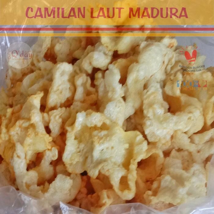 

ORIGINAL Gelembung Ikan Hipio Gurih Renyah 100 gram Tanpa Tepung Asli Alami Goreng Camilan Laut ra