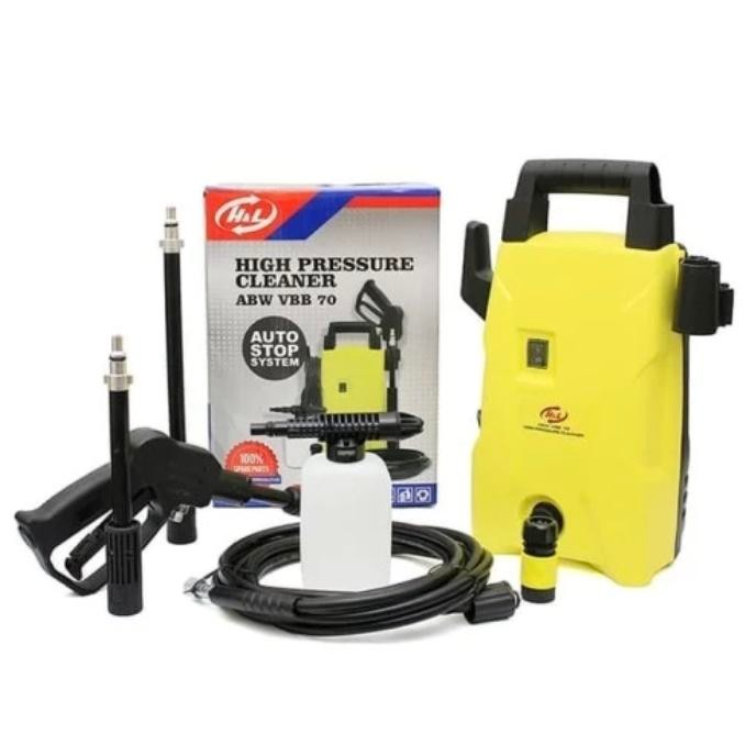Jet Cleaner Mesin Cuci Steam Mobil dan Motor H&L VBB70 Semprot Air
