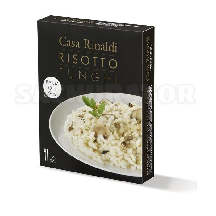 

Beras Nasi Import Italia Casa Rinaldi Risoto Risotto Funghi Fungi Jamur Mushroom Instant Miks Mix