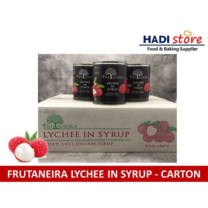 

Gdh FRUTANEIRA BUAH LECI KALENG - 1 CARTON ISI 12 PCS