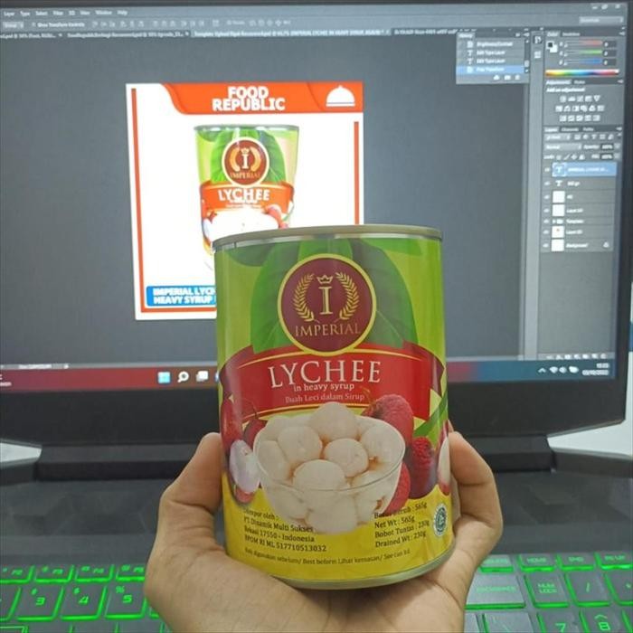 

Gdh Imperial Lychee In Heavy Syrup 565 gr Buah Leci Dalam Sirup Halal
