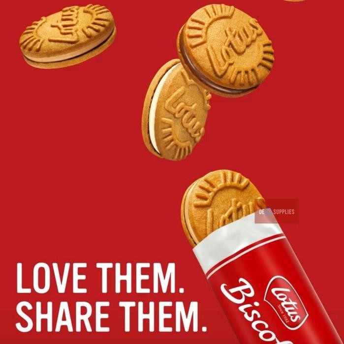 

Ger Biskuit Biscoff Sandwich Cookies 150gr - Lotus Biscuit Choco Vanilla - Biscoff Cream