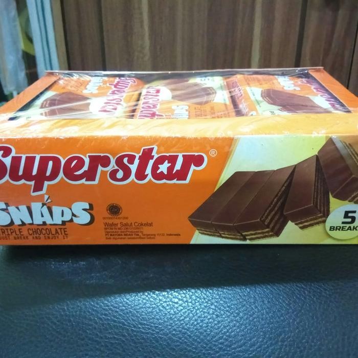 

Ger wafer super star snaps 1box