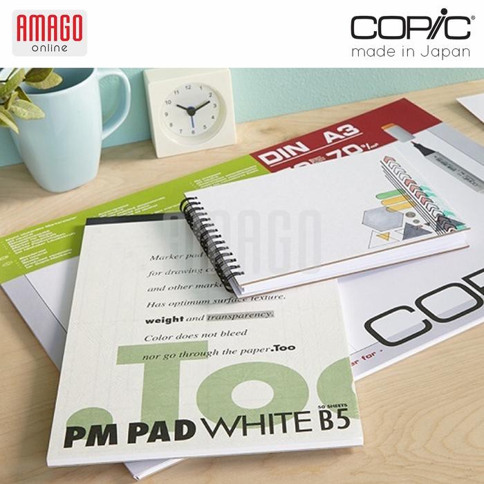 

Kertas Copic - Pm Pad Paper - B5 Size - 50 Sheets - White - Cpad03 Gratisongkir