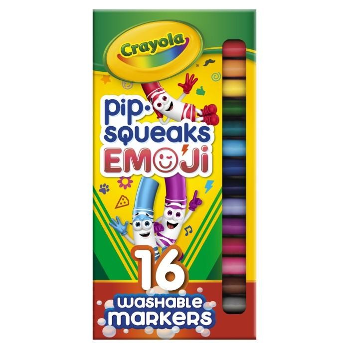 

Crayola Pip Squeaks Emoji Isi 16 Ct Nontoxic Washable Markers Gratisongkir