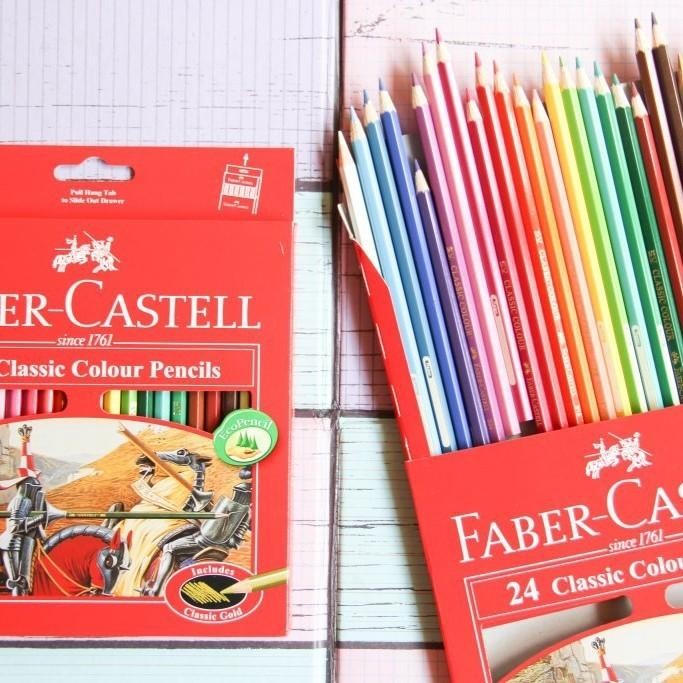 

Pensil Warna 24 Faber Castell Classic Orig Gratisongkir