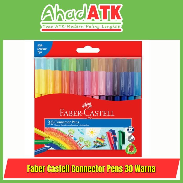 

Connector Pens 30 Warna Faber Castell Spidol 30 Warna Gratisongkir