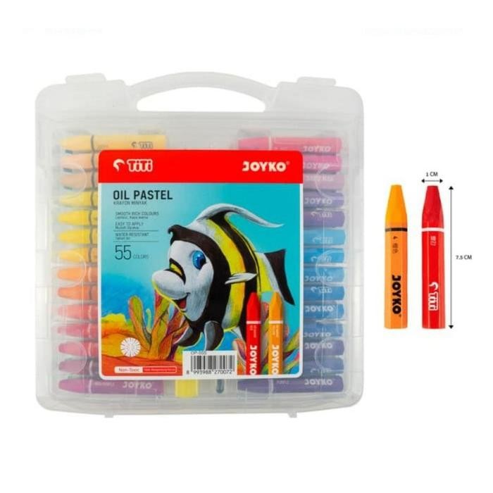 

Crayon Titi 55 Warna Gratisongkir