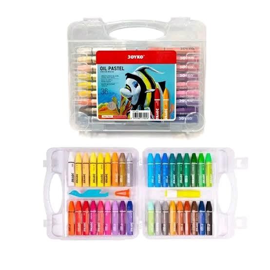 

Set Krayon Minyak Joyko 36 Warna Op-36S Non-Toxic Untuk Lukisan Yang Halus Dan Tahan Lama Stationery