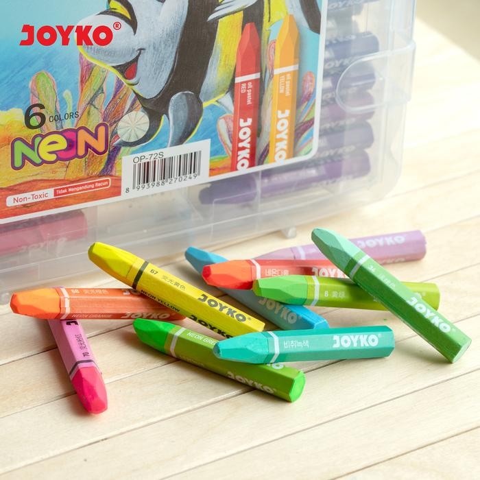 

Joyko Crayon Oil Pastel 72 Colours / Krayon Minyak Joyko 72 Warna Anak Op-72S Gratisongkir