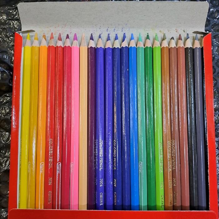 

Pensil Warna Greebel 24 Warna Classic Untuk Sketsa Dan Mewarnai - Stationery Gratisongkir
