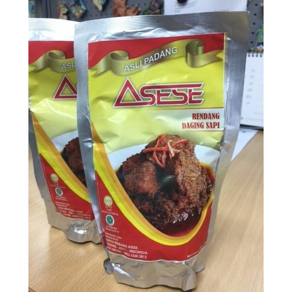 

Gdh Rendang Daging Sapi Asese asli 250gr / Rendang Asli Padang/ Sapi Basah