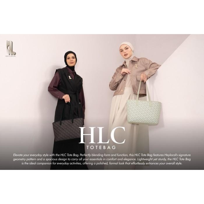 Tas wanita (Tote bag) kulit sintetis / H L C tote bag hey'Local.id "Tas jinjing"
