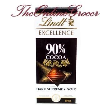 

Ger Lindt Excellence Dark Chocolate or Dark Cacao 70% 90% or 99%