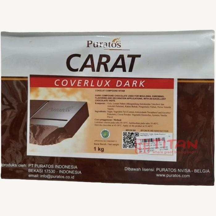 

Ger Coklat Blok Coverlux Puratos 1 Kg / Coklat Masak