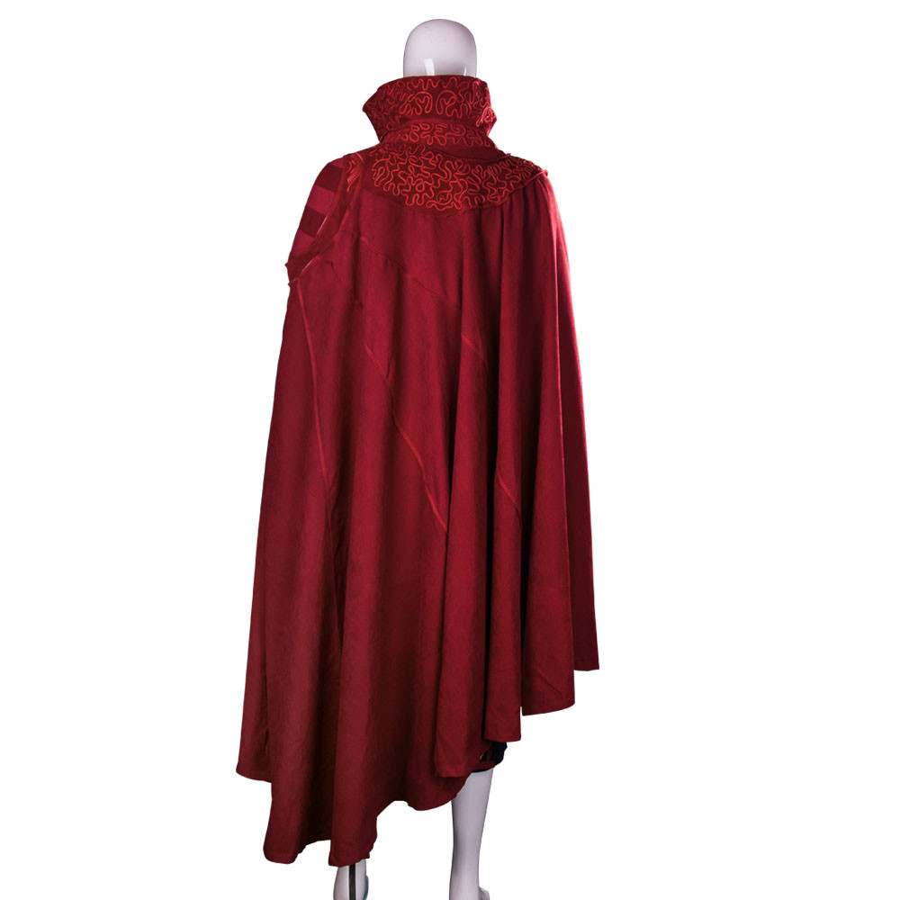 Movie Doctor Strange Costume Cosplay Steve Red Cloak Costume Kid Adult Halloween Costume Party