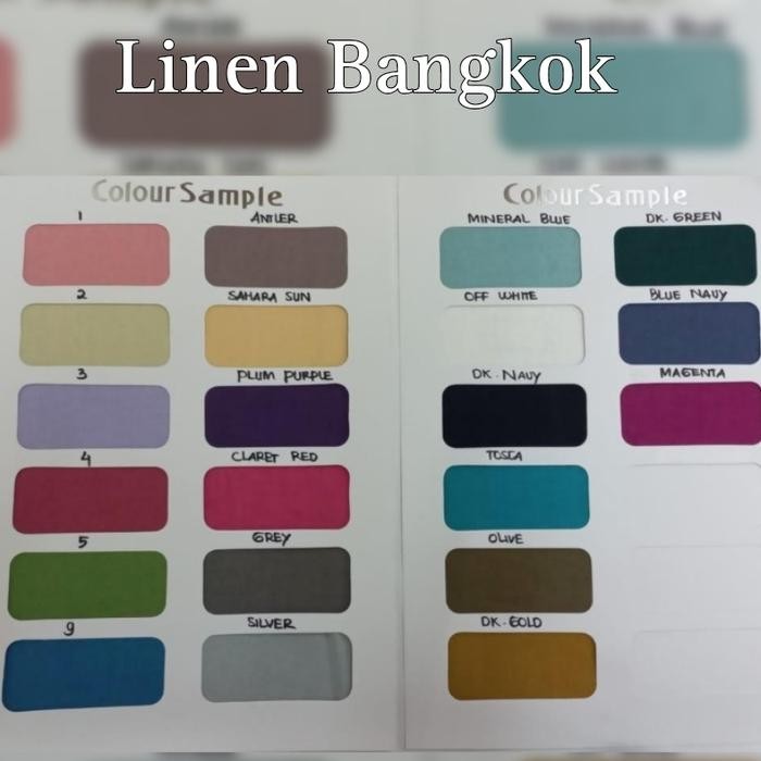 

BAHAN KAIN KATUN LINEN TRANDY HARGA 0,5 METER KODE 1006
