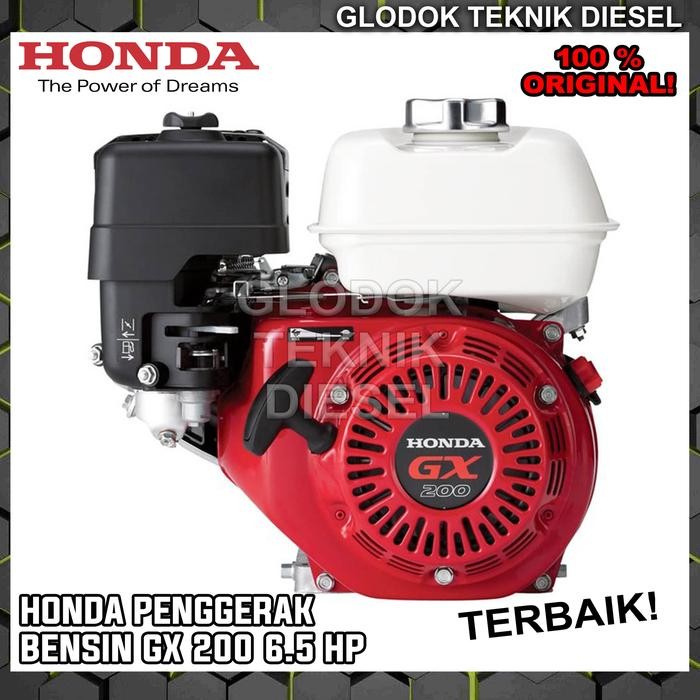 Termurah Honda Mesin Penggerak 6.5 Hp Gx 200 Bensin Serbaguna Gx200 Original