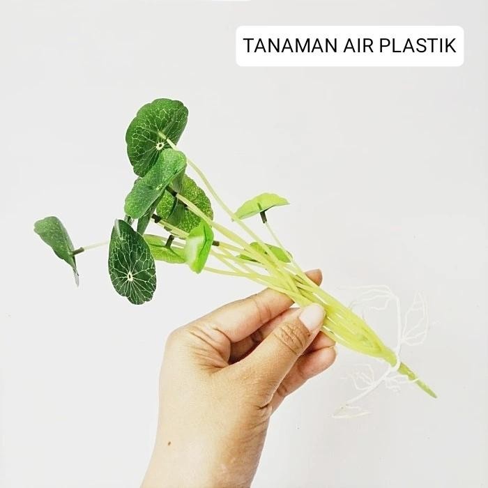 TANAMAN AIR PLASTIK / BUNGA ARTIFICIAL VAS BUNGA POT HIDROPONIK