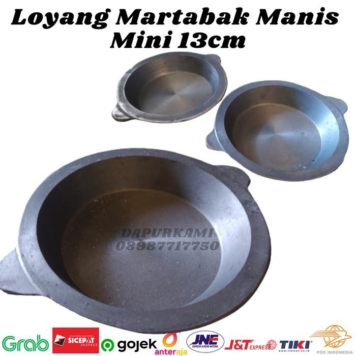 Loyang martabak mini besi Loyang Martabak Manis Mini 13cm