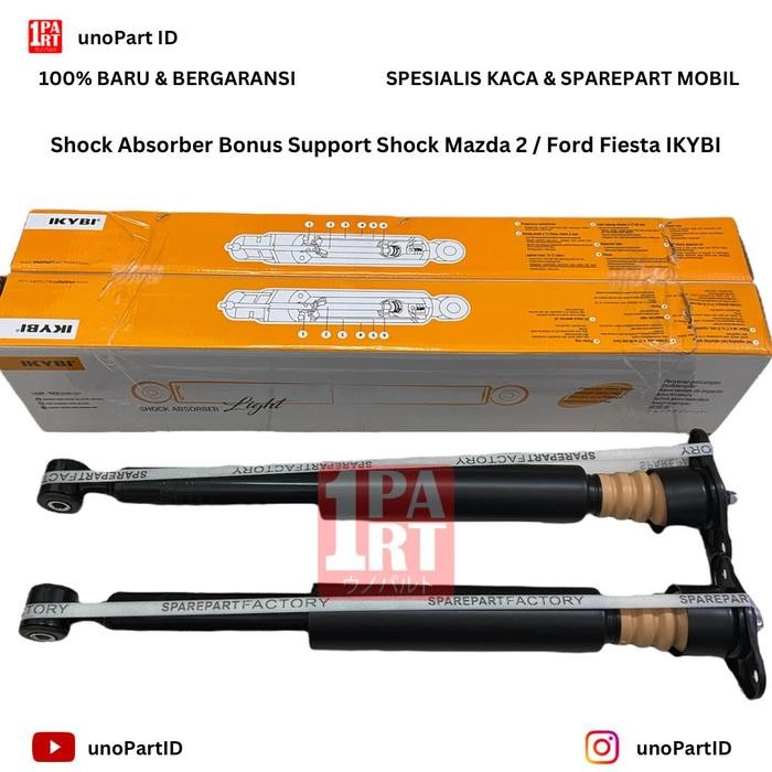 Shock Absorber Belakang IKYBI for Mazda 2 & Ford Fiesta Best Quality