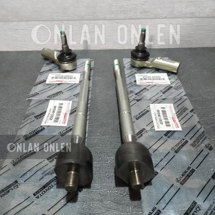 Rack End Long Panjang + Tie Rod Pendek Innova Reborn - 1set Best Quality